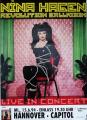 1994 affiche de la tournée de Nina Hagen 59,5x85 cm