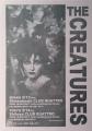 1999 flyer The Creatures, Japon