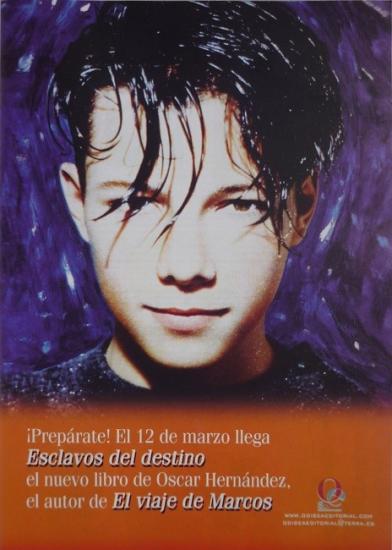 2004 pub livre Oscar Hernandez 'Esclavos del destino' Espagne