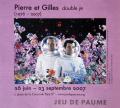 2007 publicité pour la rétrospective 'Double je' au Jeu de Paumes, Paris