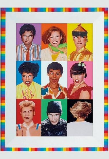 1977 cp série 'Les grimaces' (KMCA Séoul 2019)