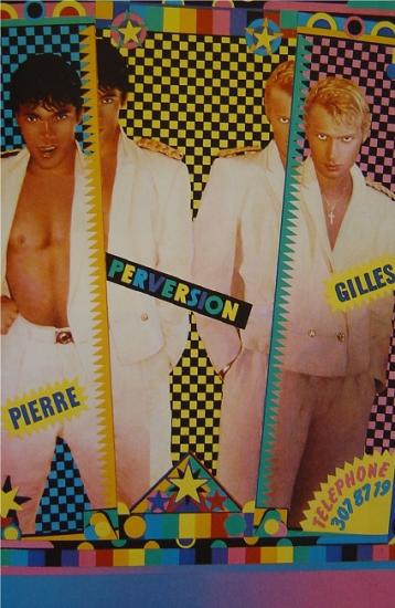 1977 marque-page 'Perversion' Pierre et Gilles (KMCA Séoul 2019)