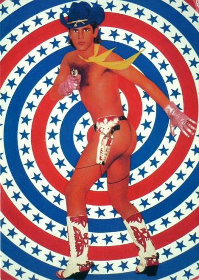 1978 cp 'Le cowboy' Victor, Allemagne