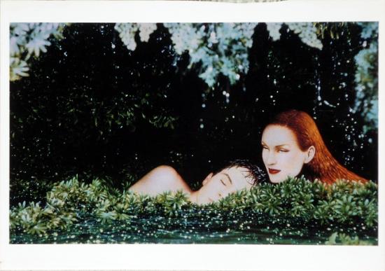 1983 cp 'La noyade' Zuleika Ponsen et Patrick, New York