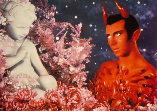 1989 cp 'Le Diable' Marc Almond, Allemagne