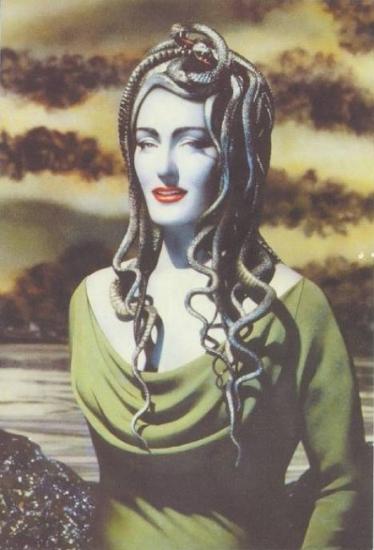 1990 cp 'Méduse' Zuleika Ponsen, Grèce