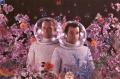 1991 cp 'Les cosmonautes' Gilles et Pierre (Bruxelles 2017)