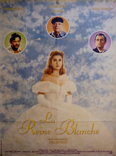 1991 affiche du film 'La reine blanche' de Jean-Loup Hubert 115,5x157,5 cm