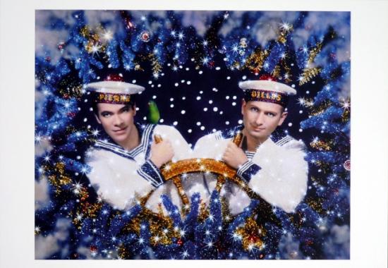 1993 cp 'Les deux marins' Pierre et Gilles, France 2017