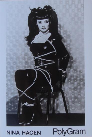 1993 photo promo Revolution Ballroom, Nina Hagen