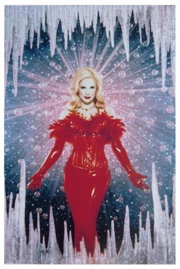 1994 cp 'Ice lady' Sylvie Vartan, Chine 2010