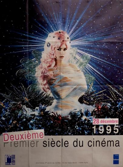 1995 affiche 'Premier siècle du cinéma' 117x157,5 cm