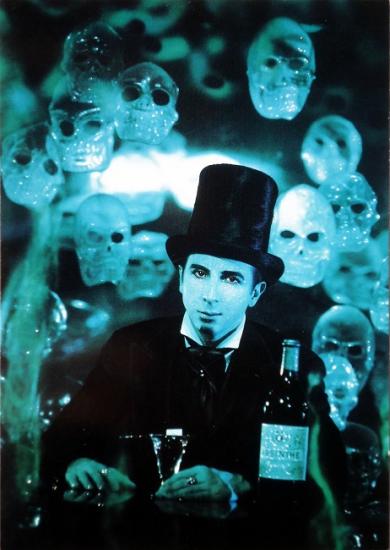 1997 cp 'Le buveur d'absinthe' Marc Almond, New York