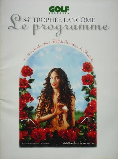 2003 programme 34° trophée Lancôme