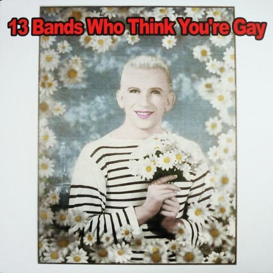 2004 '13 bands who think you're gay' 33t USA