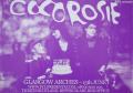 2007 affiche de concert de Cocorosie à Glasgow 42x29,5 cm