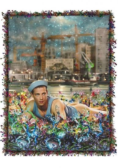 2007 cp 'Full moon' série 'Wonderful town' Nicolas (KMCA Séoul 2018)