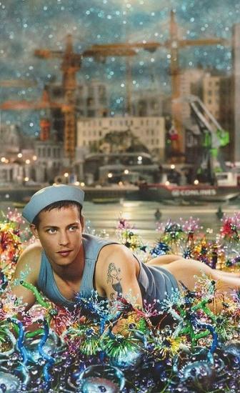 2007 marque-page 'Full moon' série 'Wonderful town' Nicolas (KMCA Séoul 2018)