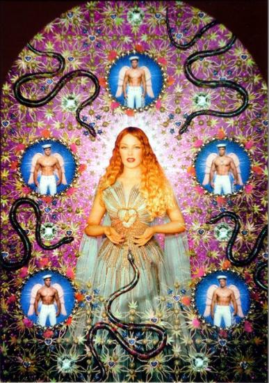 2008 cp 'La Vierge et les serpents' Kylie Minogue, Munich 2015