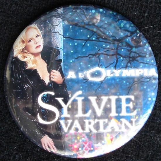 2009 badge Sylvie Vartan Olympia