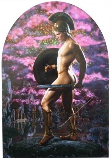 2011 cp 'La colère d'Achille' Staiv Gentis, musée St Raymond