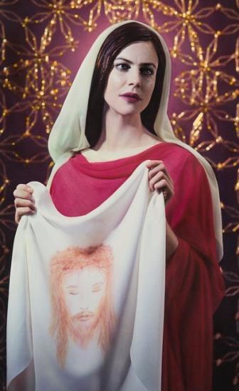 2013 marque-page 'Sainte Véronique' Anna Mougladis (KMCA Séoul 2018)