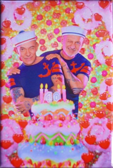 2016 magnet '40 ans' Pierre et Gilles, 2017