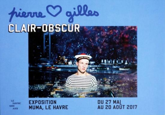 2017 carte expo 'Clair-obscur' Le Havre